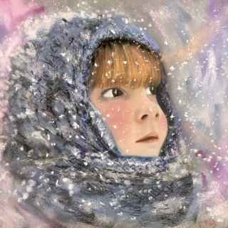 les papillons blancs de l'hiver - portraits